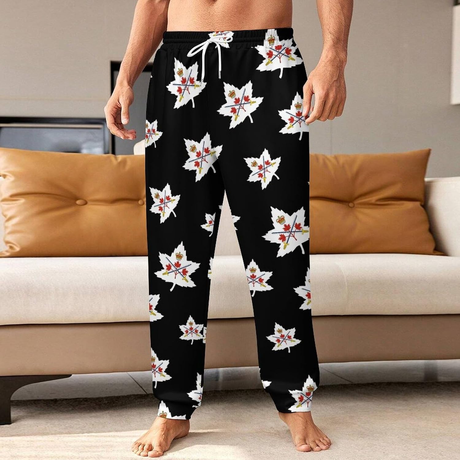 Canadian Army1 Logo Casual Men's Sweatpants Lounge Pant 4X-Large