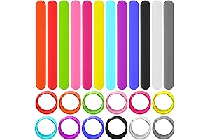 Rainbow Silicone Slap Bracelets: The Brightest Party Accessory