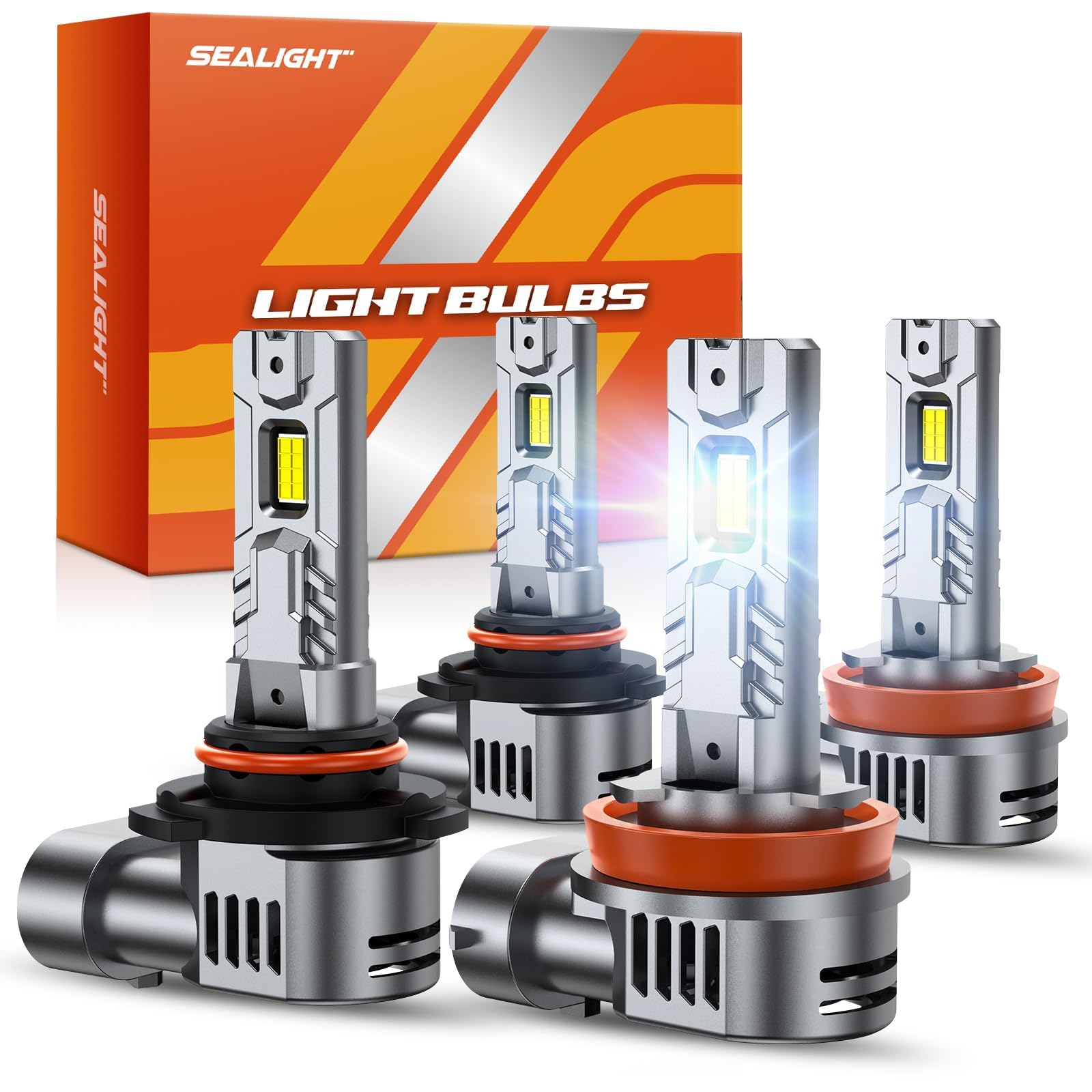 Amazon.com: SEALIGHT S2S 9005/HB3 H11/H8/H9/H16 Light Bulbs Combo