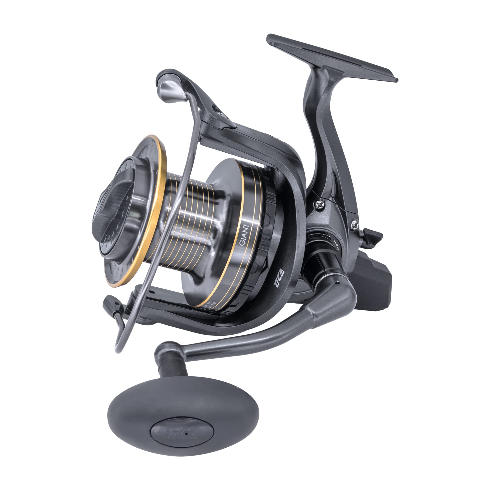 TICA Mulinello Da Pesca Giant G14000, Sistema Speciale Per Il Surfcasting, Gear Ratio 4.1, Peso 665gr