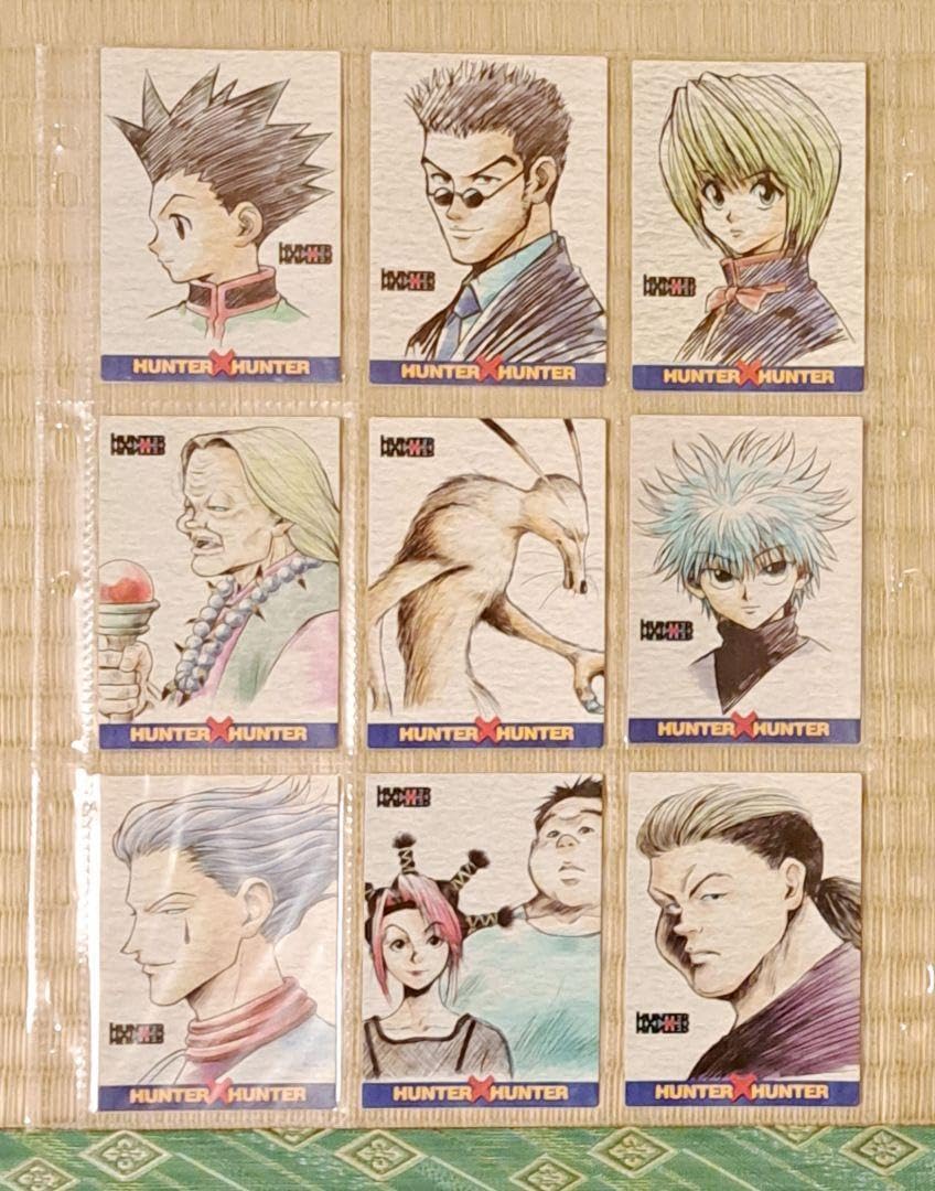 Amazon.co.jp: HUNTER×HUNTER トレカ 9枚セット ハンターハンター 