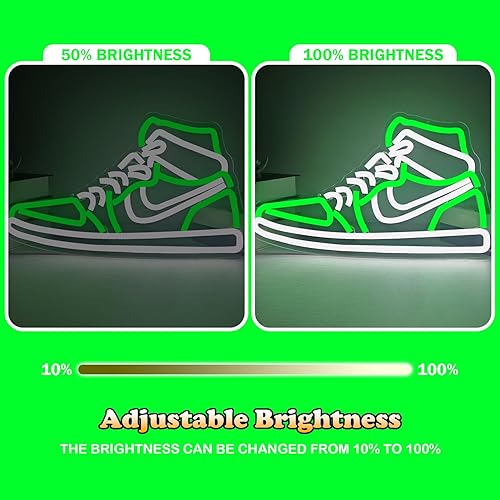 Miniatura 3 de Letrero de neón para zapatos deportivos, letreros de neón para pared, regulables, luces LED de neón para dormitorio, fiesta de cueva, barra de neón,