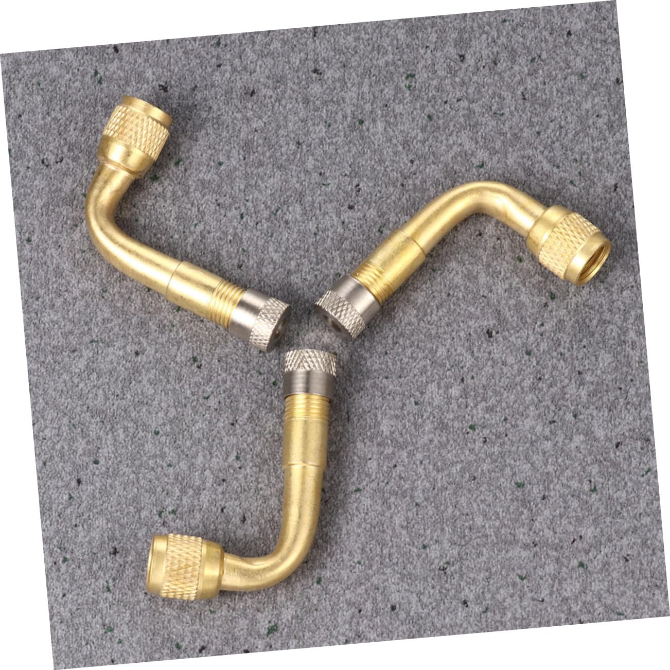 SOLUSTRE 30pièces Rallonges De Valves De Pneus Extensions De Tige pour Gonflage Accessoires Universels pour Voitures Et Vélos