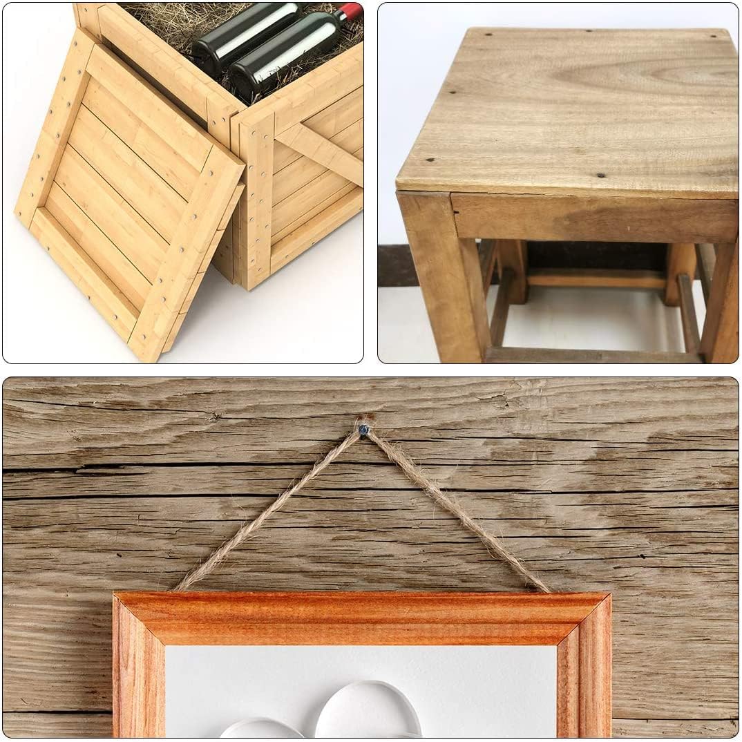 XYWHPGV Small Hardware Small Iron Nails 1X10mm(DXL) for DIY Decorative Wooden Boxes Accessories Gold Tone 500pcs(1ffac 06220 76805 62950 819ca f32ac