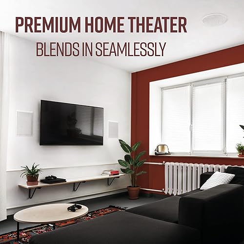 Miniatura 6 de Polk Audio RC55i altavoz de pared de dos vías (dos unidades, color blanco) Blanco