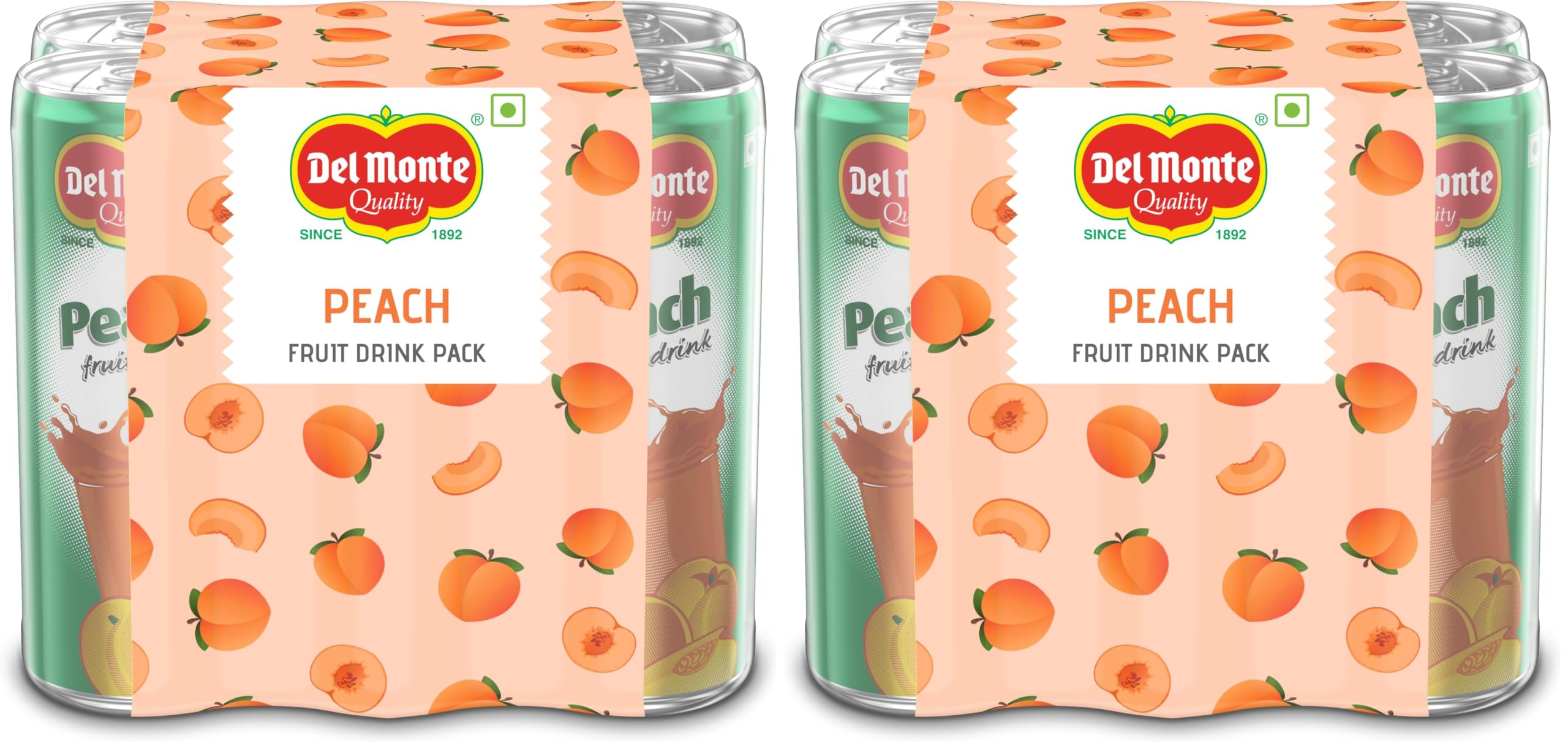 Del Monte Peach Fruit Drink Gift Pack, Pack of 12, 240ml-image-10