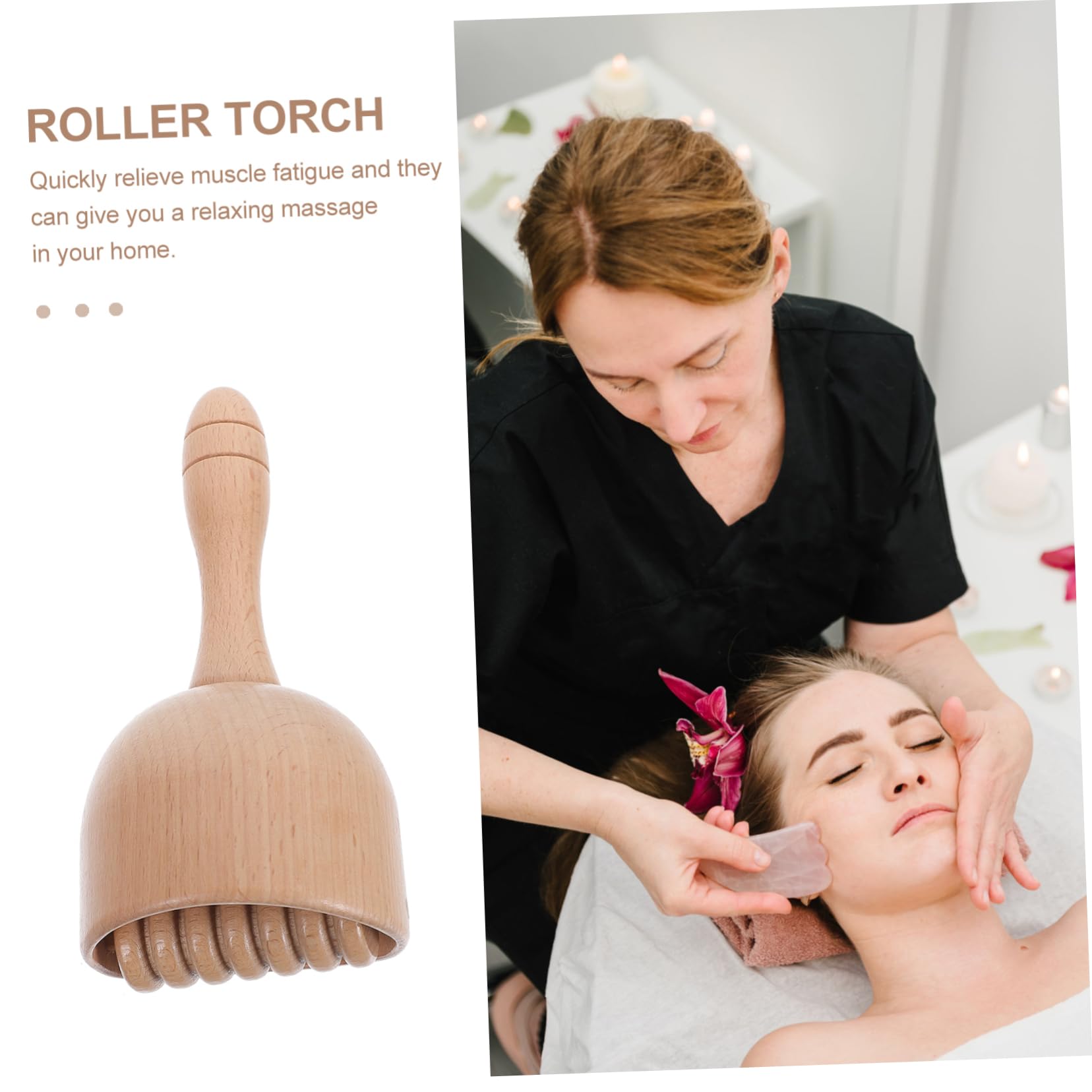 2pezzi Massaggiante Per Massaggi Profondi Strumento Per e La Circolazione Per Anziani e Appassionati Fitness Design e Resistente