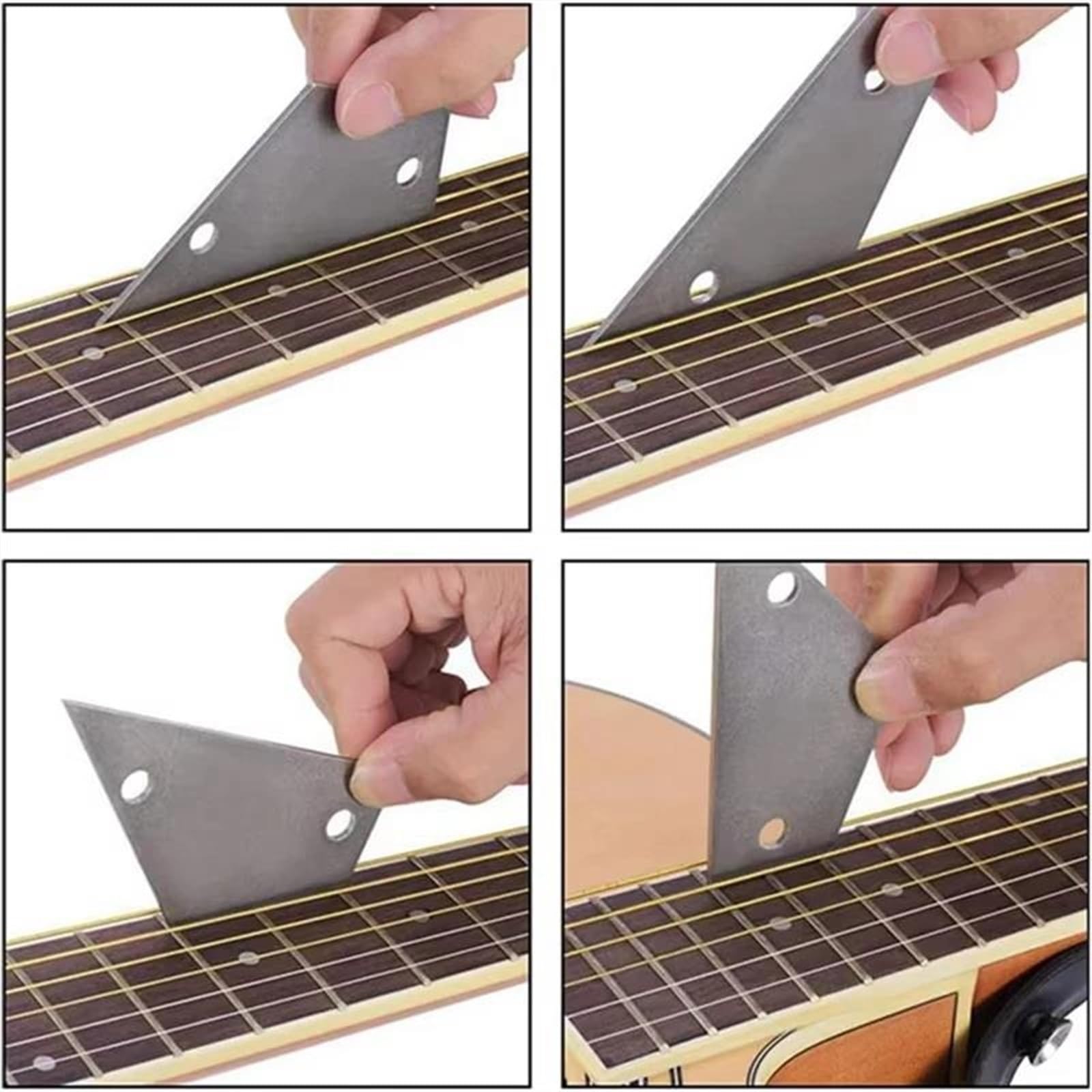 Herramientas Para Hacer Guitarras Kit De Reparación De Guitarras Herramientas Profesionales De Luthier De Acero Inoxidable
