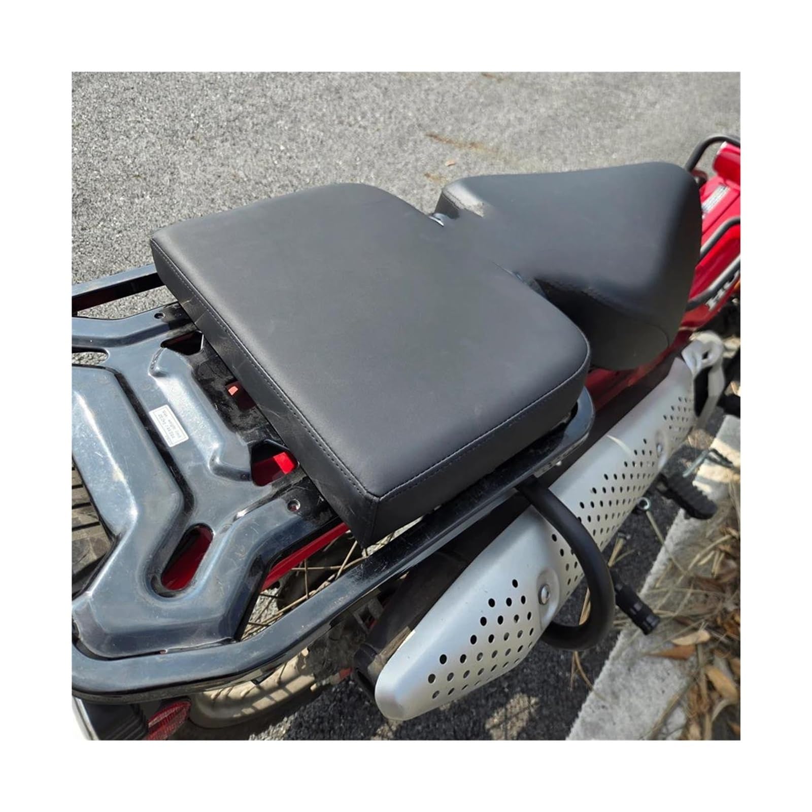 Cuscino Per Sedile Passeggero Posteriore Per Moto | Sella Moto Comfort Per CT125 Per Trail 125 Per Hunter Per Cub 125 Tecnologia Anti-intorpidimento