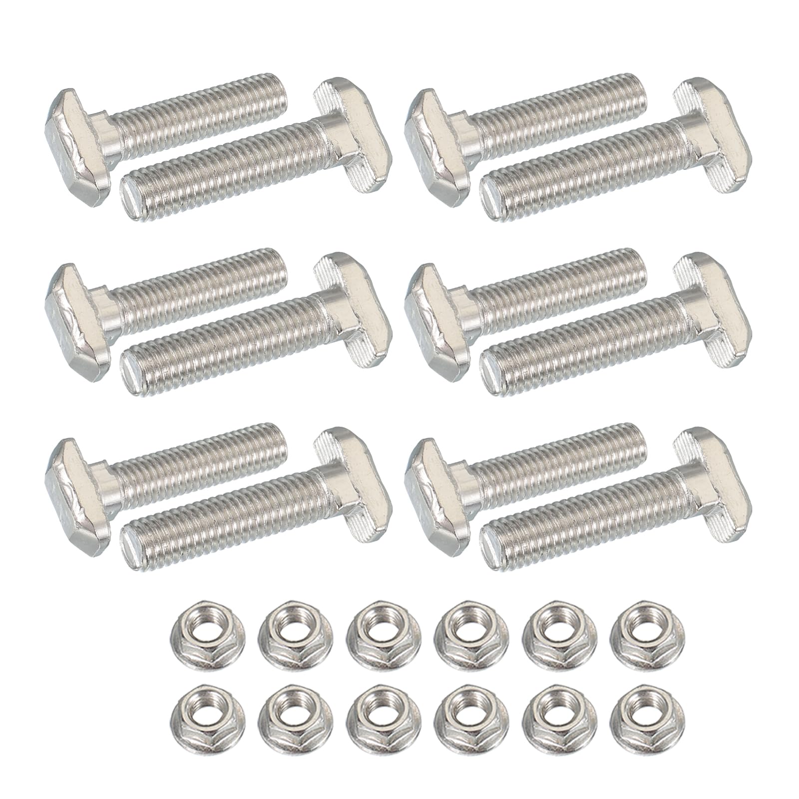 PATIKIL M8 x 33 mm T-Slot Bolts