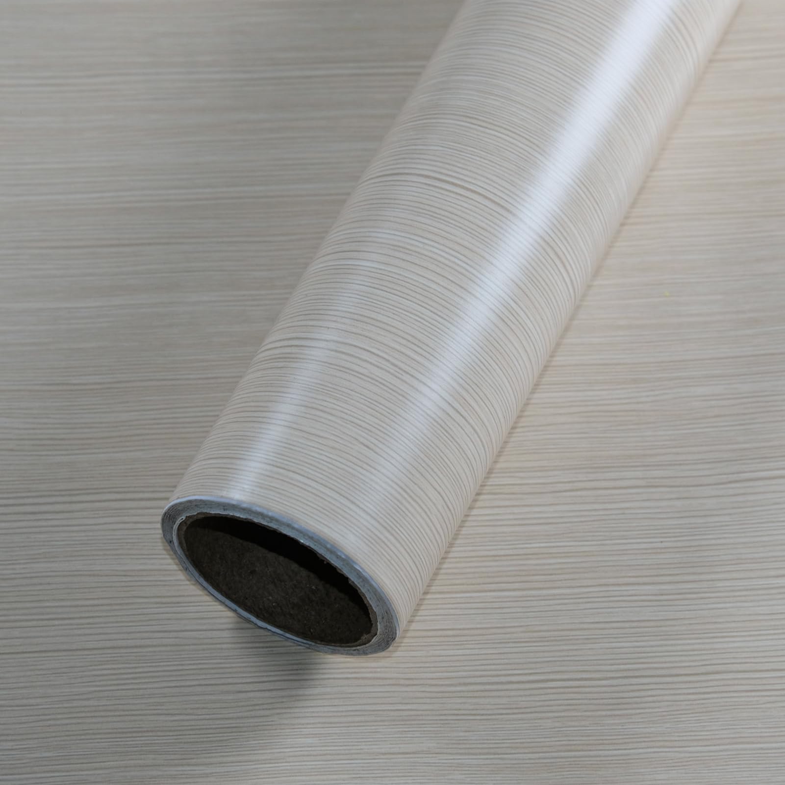 Papier peint beige à décoller et à coller pour rénover les armoires et tiroirs