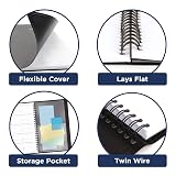 AT-A-GLANCE Telephone Address Book, Large Print, 500 Entries, 4-3/4" x 8", Black (80LP1105) – view 8