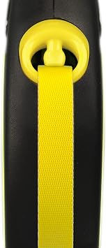 Flexi New Neon Retractable Lead Large Tape 5M, Neon