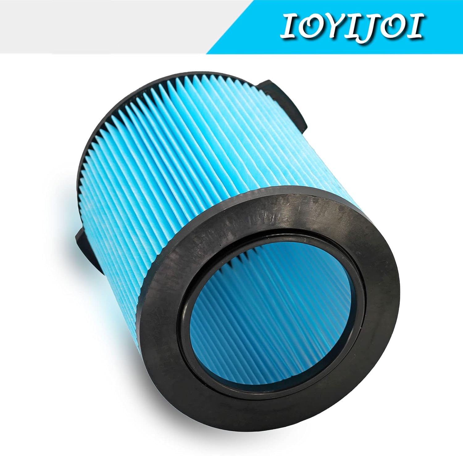 IOYIJOI 2 Pack VF5000 3-Layer Pleated Paper Replacement Filter Compatible with Ridgid 6-20 Gallon Wet Dry Vacuums WD1450 WD0970 WD1270 WD09700 WD06700 WD1680 WD1851 RV2400A - 