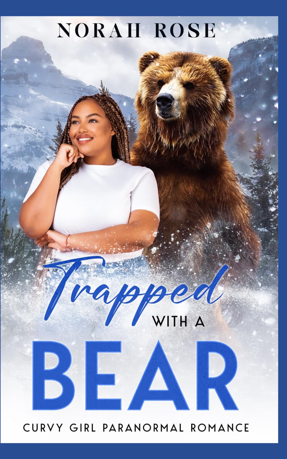 Trapped with a Bear: Curvy Girl Paranormal Romance (Stranded in Willow Creek)