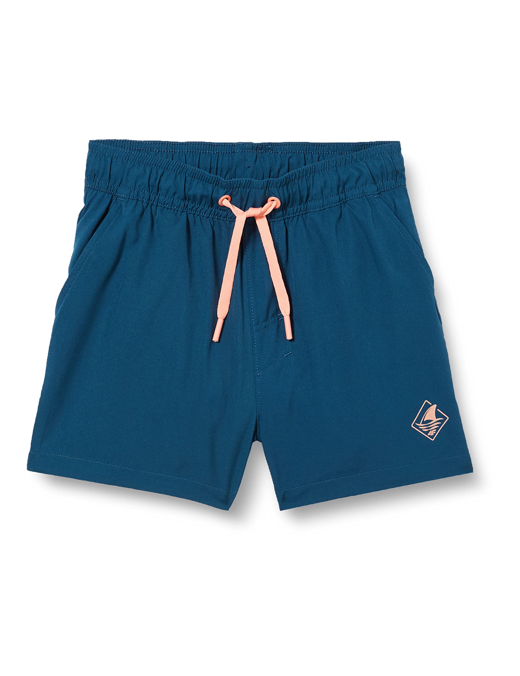 Pantaloncini Surf 4F Junior - Shorts Nuoto Bambine Color Salmone Corallo
