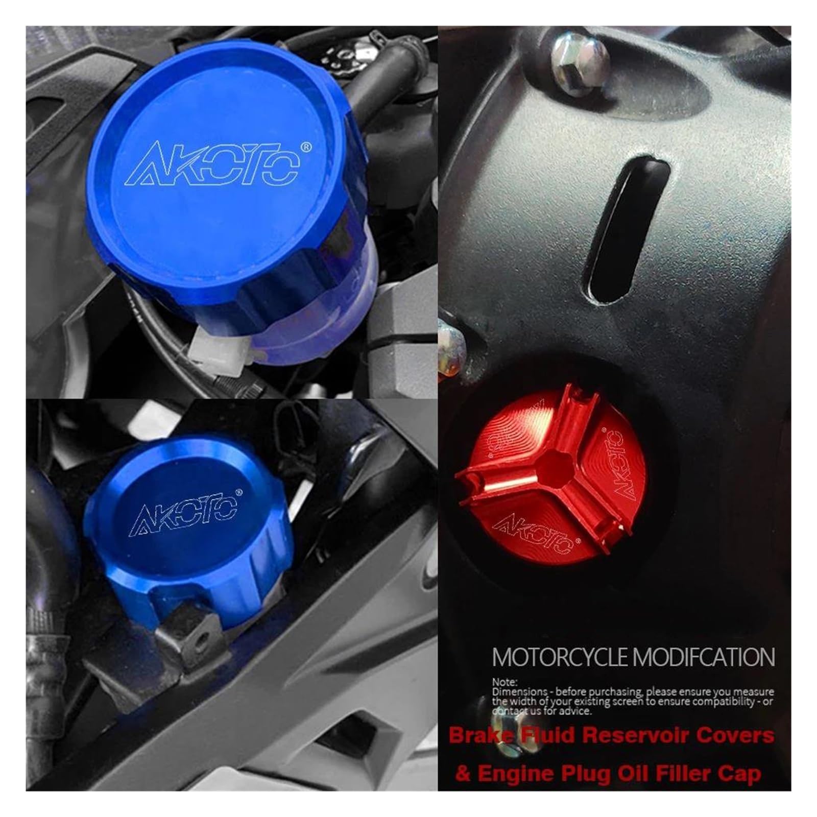Für KAWASAKI ZH2 Z H2 H2SX Ninja H2 R H2R SX SE 2018-2023 Zubehör Brems Flüssigkeit Reservoir Abdeckungen & Motor Stecker Öl Füllstoff Kappe(Black-ZH2)