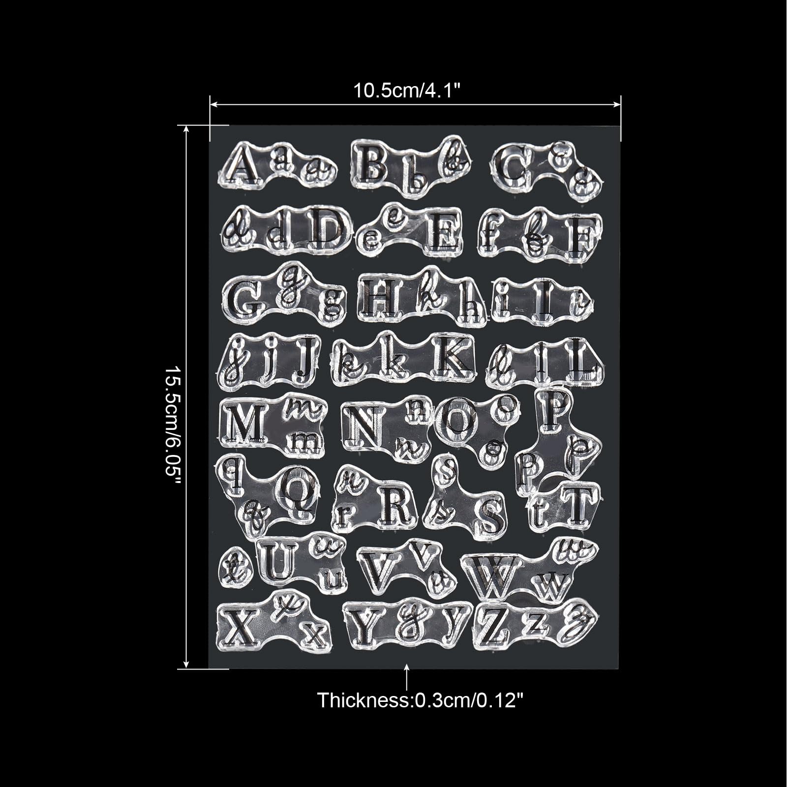 PATIKIL Transparent Silicone Stamps - Image 2