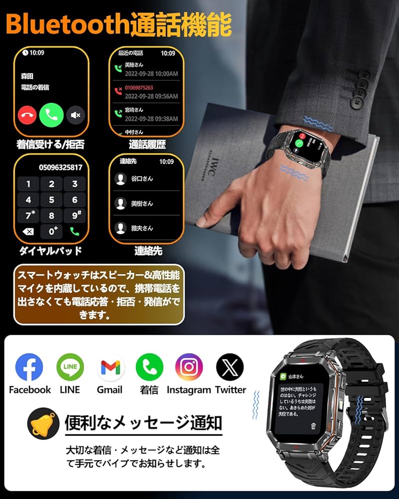 時計 ai Amazon | スマートウォッチ【2025年業界新登場 ChatGPT搭載 AI