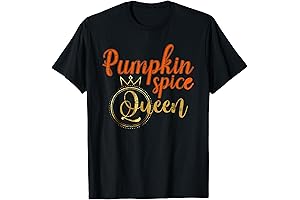 Funny Pumpkin Queen Women Girls Gift Idea Halloween T-Shirt