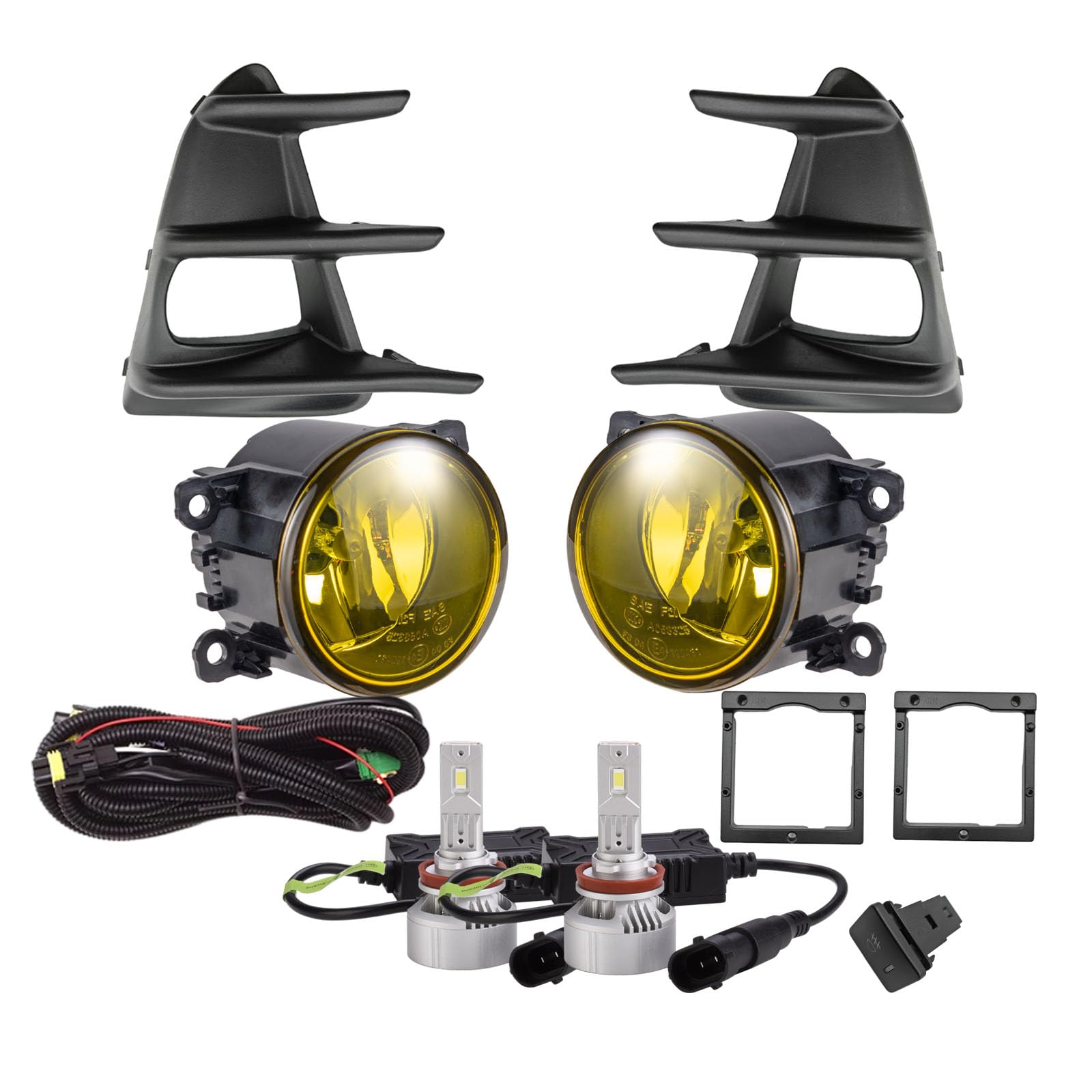 Amazon | CJWUHAO トヨタ ZN6 86 後期型 フォグライト フォグランプ