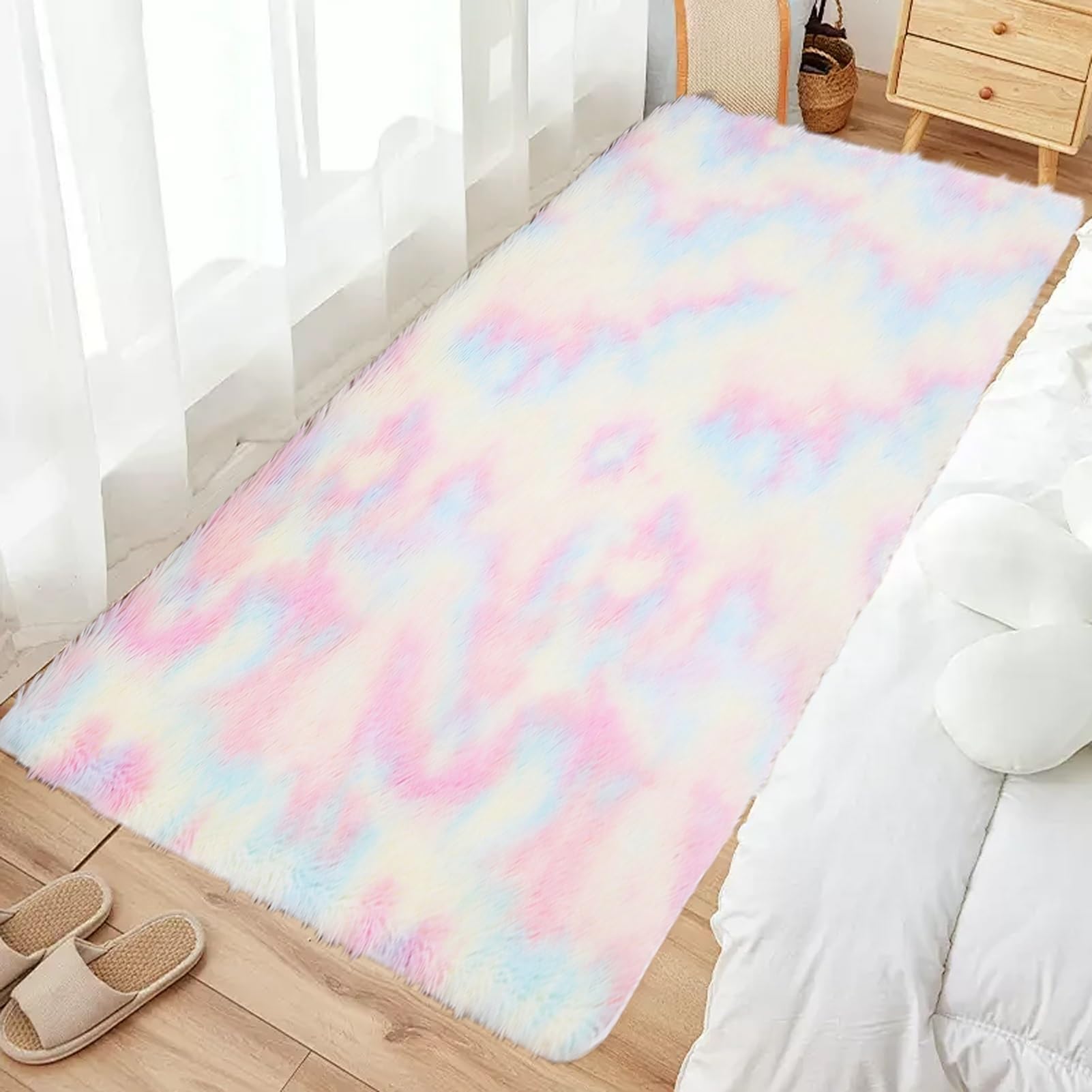 Amazon | カーペット ラグマット 185 x 240 cm 洗える滑り止め付 防音