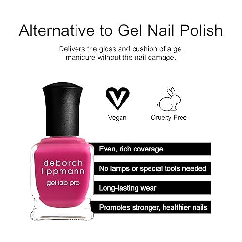 Miniatura 3 de Deborah Lippmann Gel Lab Pro Esmalte de uñas  Tratamiento enriquecido para la salud de las uñas, desgaste y brillo  Sin pruebas en animales, 21