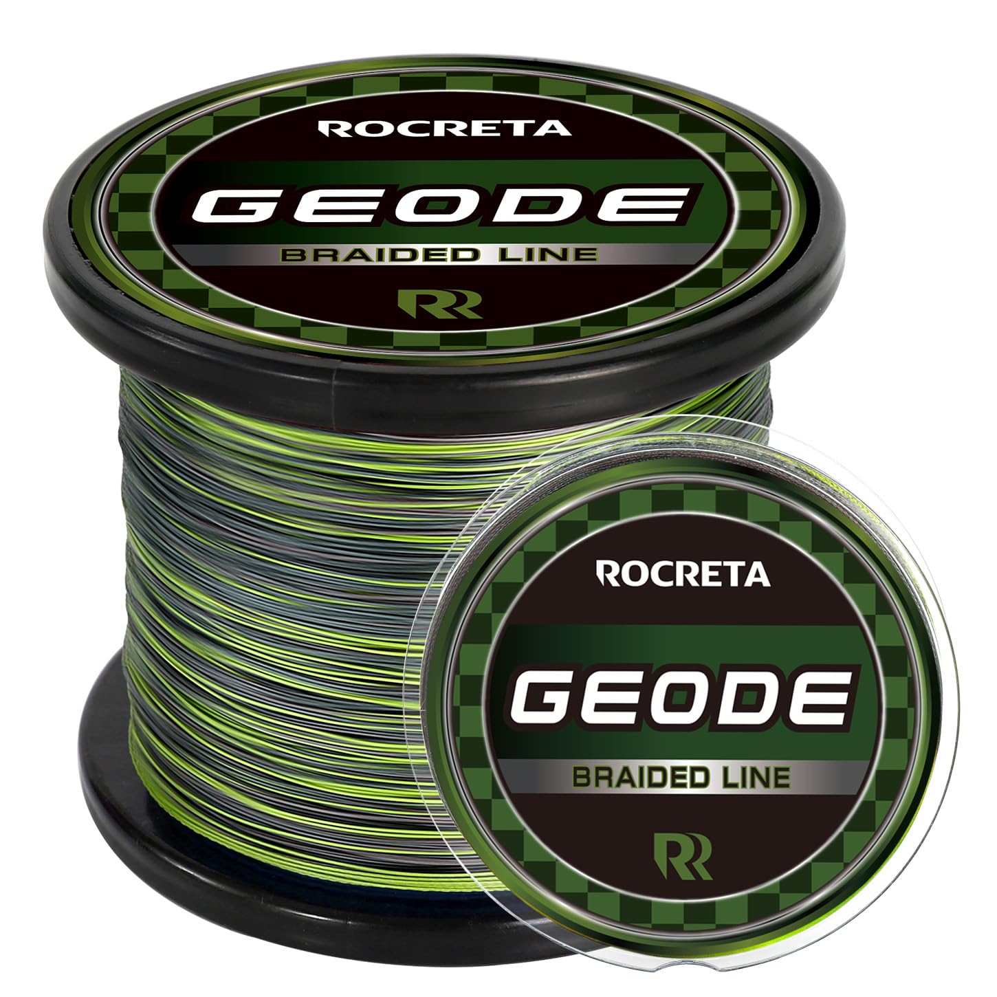 Geode Braided Fishing Line, Super Strong Power Braid Lines for Saltwater and Freshwater Fish 8-100lb, 150yds/300yds/500yds/1000yds