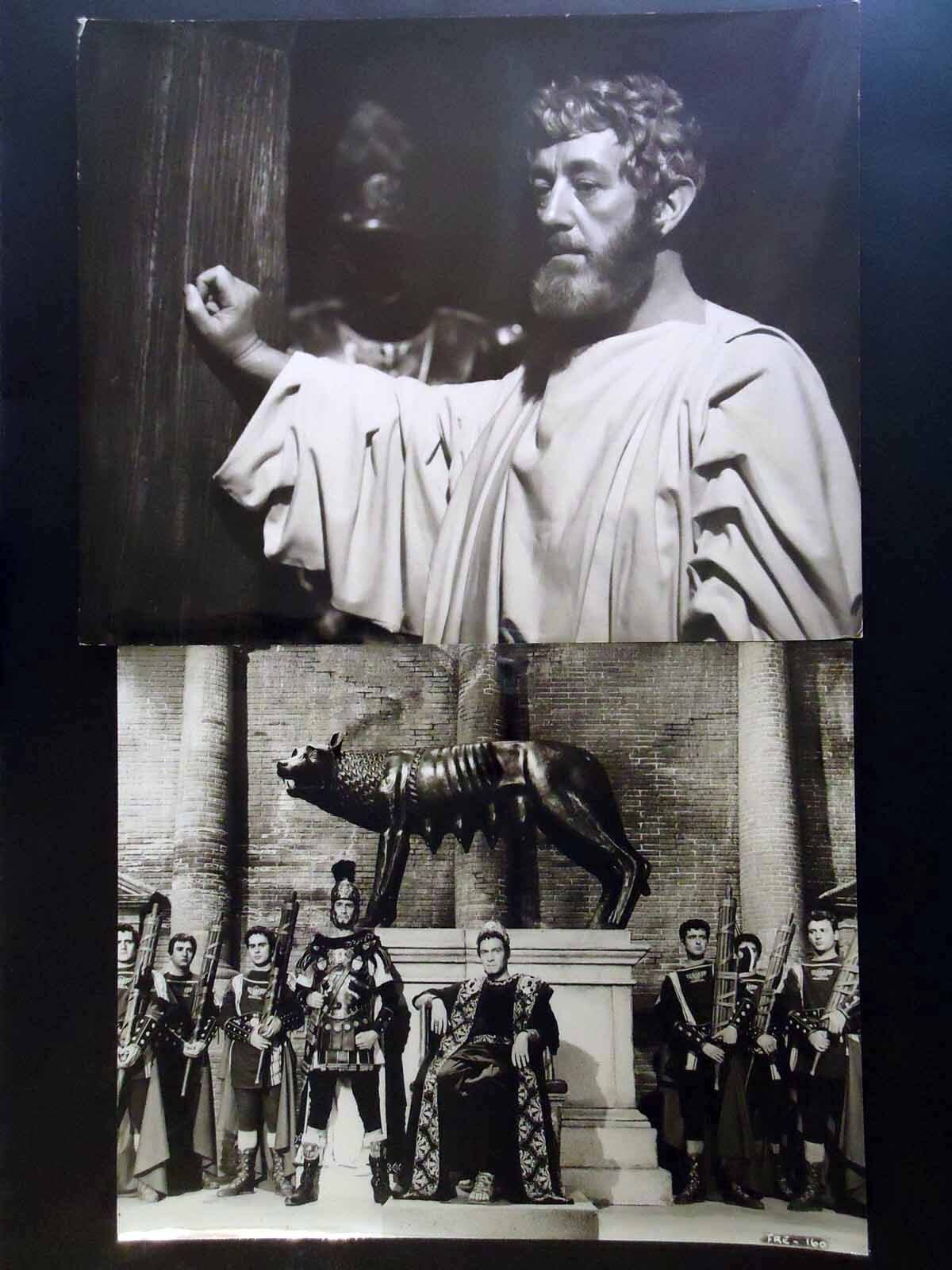 Der Untergang des Römischen Reiches - Alec Guinness - Presseheft + 3 Pressefotos