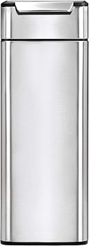 simplehuman CW2016 40L Slim Touch-Bar Kitchen Bin, Easy Open Touch-Bar, Stay-Open Lid, Inner Bucket, Space-Efficient Hinge, Fingerprint-Proof, Brushed Stainless Steel