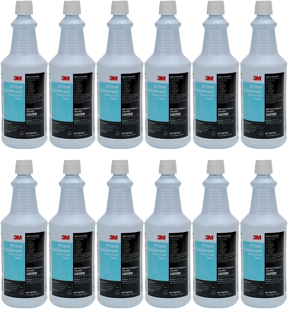 3M MROS3M124 TB Quat Disinfectant,12/CS
