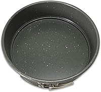 Vista 4 de casaWare Molde desmontable de 9 pulgadas con revestimiento de cerámica antiadherente (granito azul)