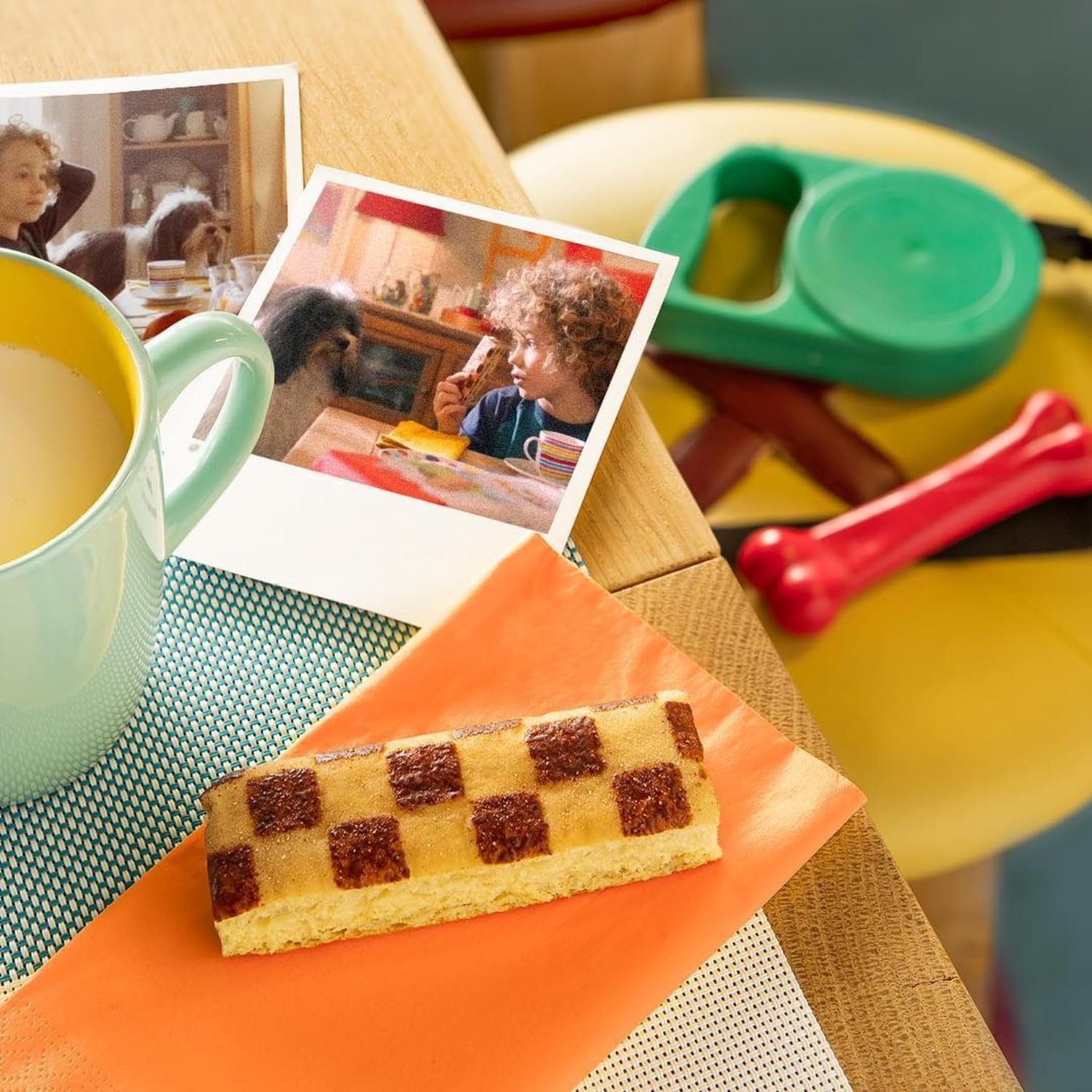 Kinder Pan e Cioc – 3 Beutel × 10 Stück (30 Snacks) – weiche Milchbrioches mit Schoko-Stückchen, einzeln verpackt, ideal für Frühstück, Schule & unterwegs, Familien-Vorrat + Italian Gourmet polpa