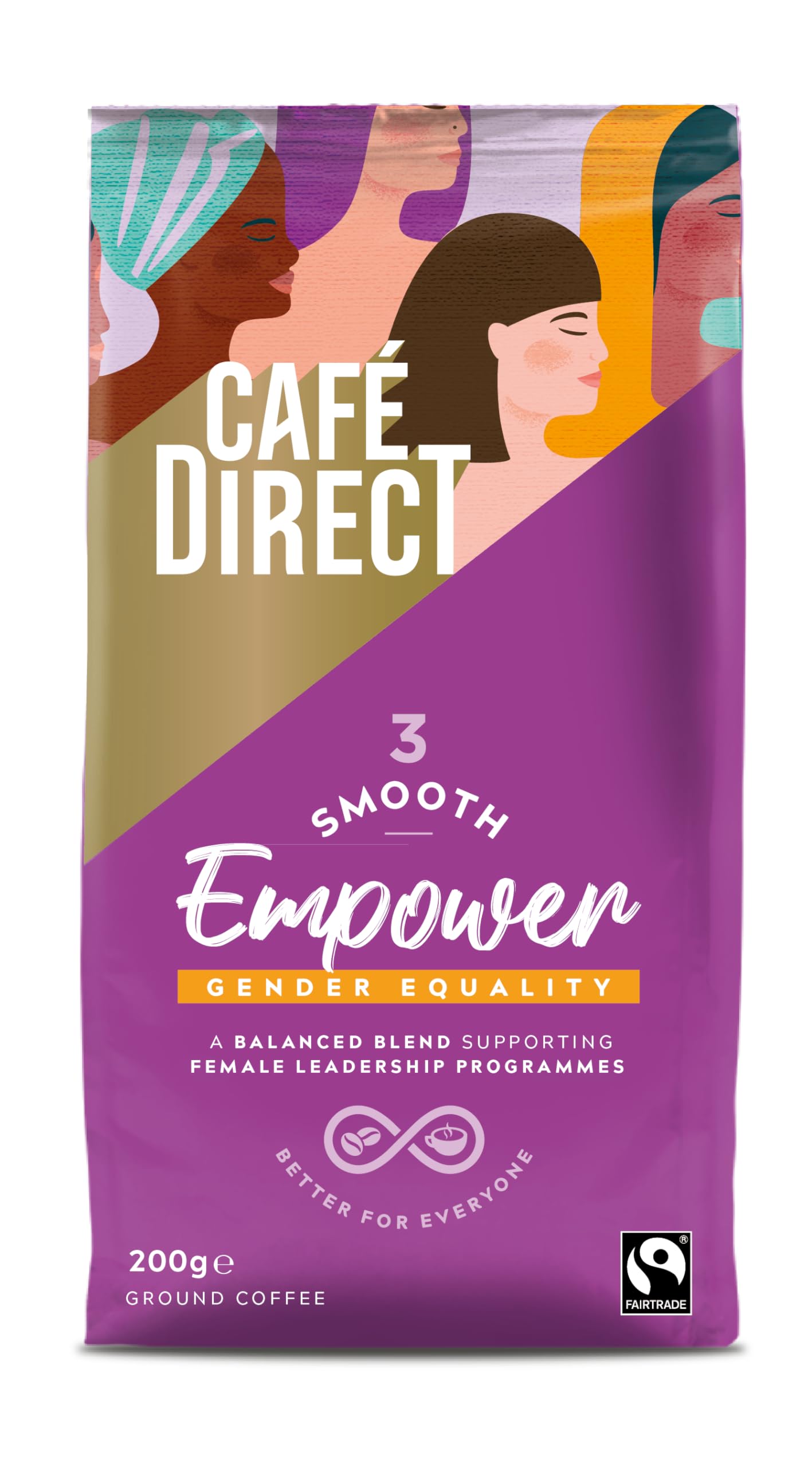 Cafédirect Empower Fairtrade Ground Arabica Coffee 200g