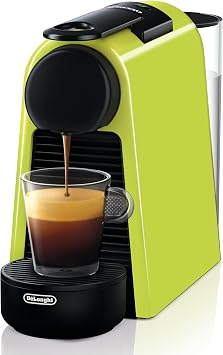 Nespresso Essenza Mini EN85.L, Automatic Coffee Machine by De'Longhi, Capsule Machine, Compact Design, 19 Bar Pressure, 1150W, Lime