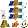 Grape Leaves Roller, Grape Leaf Roller Machine, Vegetable Meat Rolling Tool for Beginners and Children, Magic Sushi Roll Maker, DIY Rolling Tool for Stuffed Grape & Cabbage Leaves (3PCS)