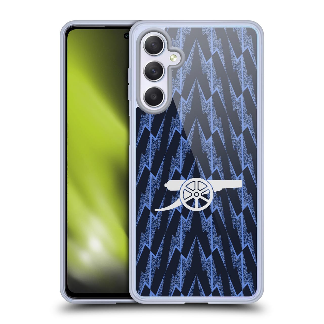 Head Case Designs Officially Licensed Arsenal FC Away 2025/26 Kit Gel Case [Military Grade Protection] Compatible With Samsung Galaxy M54 5G — image 1