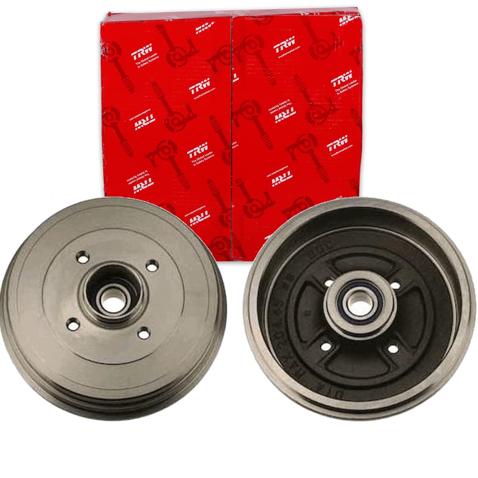 2X TRW Bremstrommeln hinten | 2x DB4363B passend für Clio Modus links+rechts |