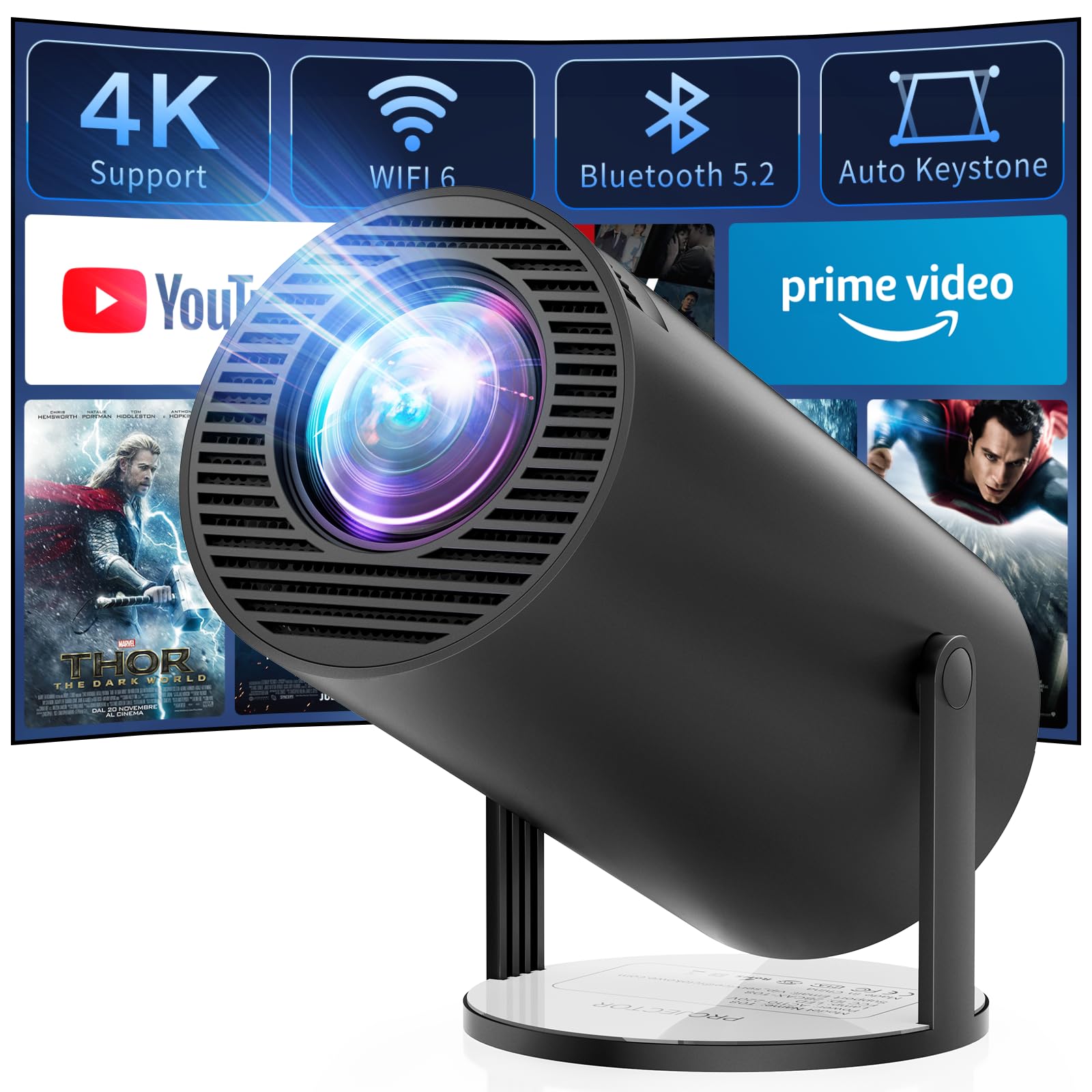 CLOKOWE 1080P プロジェクター 本体 CLOKOWE 1080P プロジェクター 本体