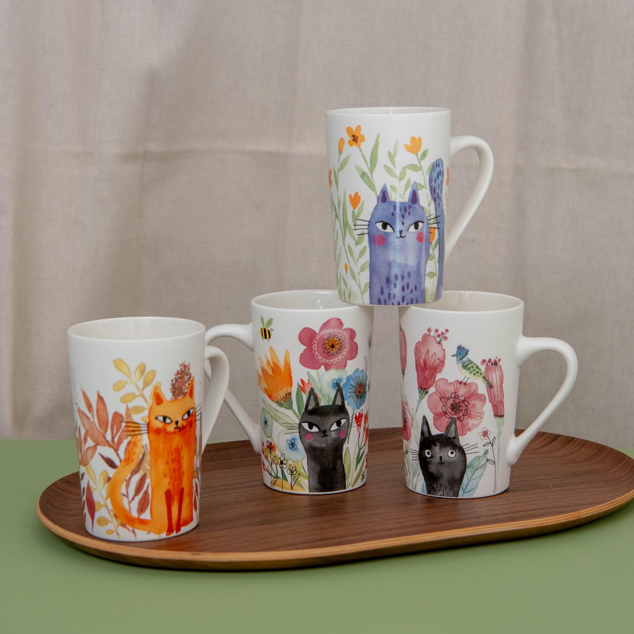 Table Passion - Coffret 4 mugs 35 cl Savannah
