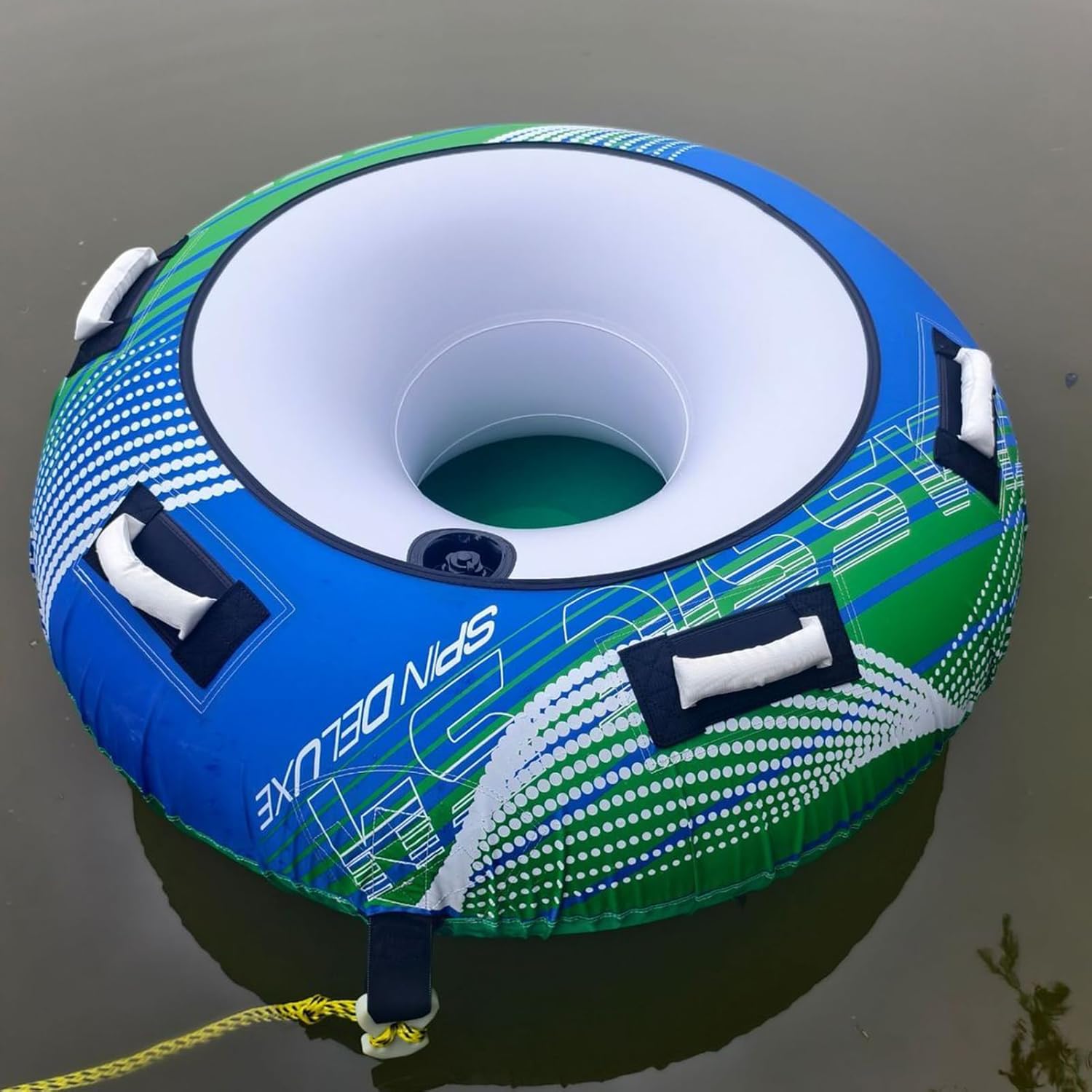 Towable – Heavy Duty Inflatable Boat, Durable Beach Water | Large Wear Resistant Floating for Adults Swimming Watersports Rafting Wakeboard Kayak Lake Use, River Water Fun Tow