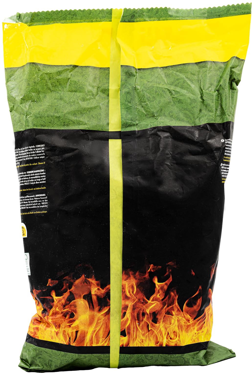 Allume Feu Laine de Bois 1,5 kg 125 Pièces Cire Végétale Bois Certifié FSC Temps Combustion 8-10 min