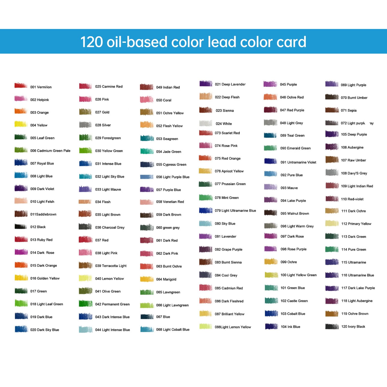 72 crayons de couleur pré-aiguisés, fournitures d'art pour croquis, gras avec étui de rangement (120 couleurs)