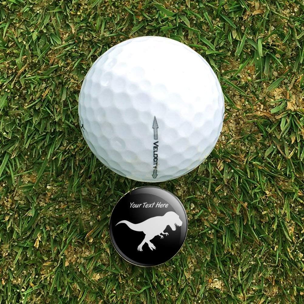 review GRAPHICS & MORE Personalized Custom 1 Line Dinosaur Tyrannosaurus Rex Golf Hat Clip with Magnetic Ball Marker