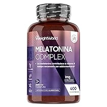 Melatonina 1mg con Camomilla, 400 Micro Compresse Vegane (1 Sola la Sera), 13+ Mesi di Scorta, Camomilla con Melatonina Complex, Vitamina B6, Magnesio e Passiflora, Senza Magnesio Stearato né Glutine