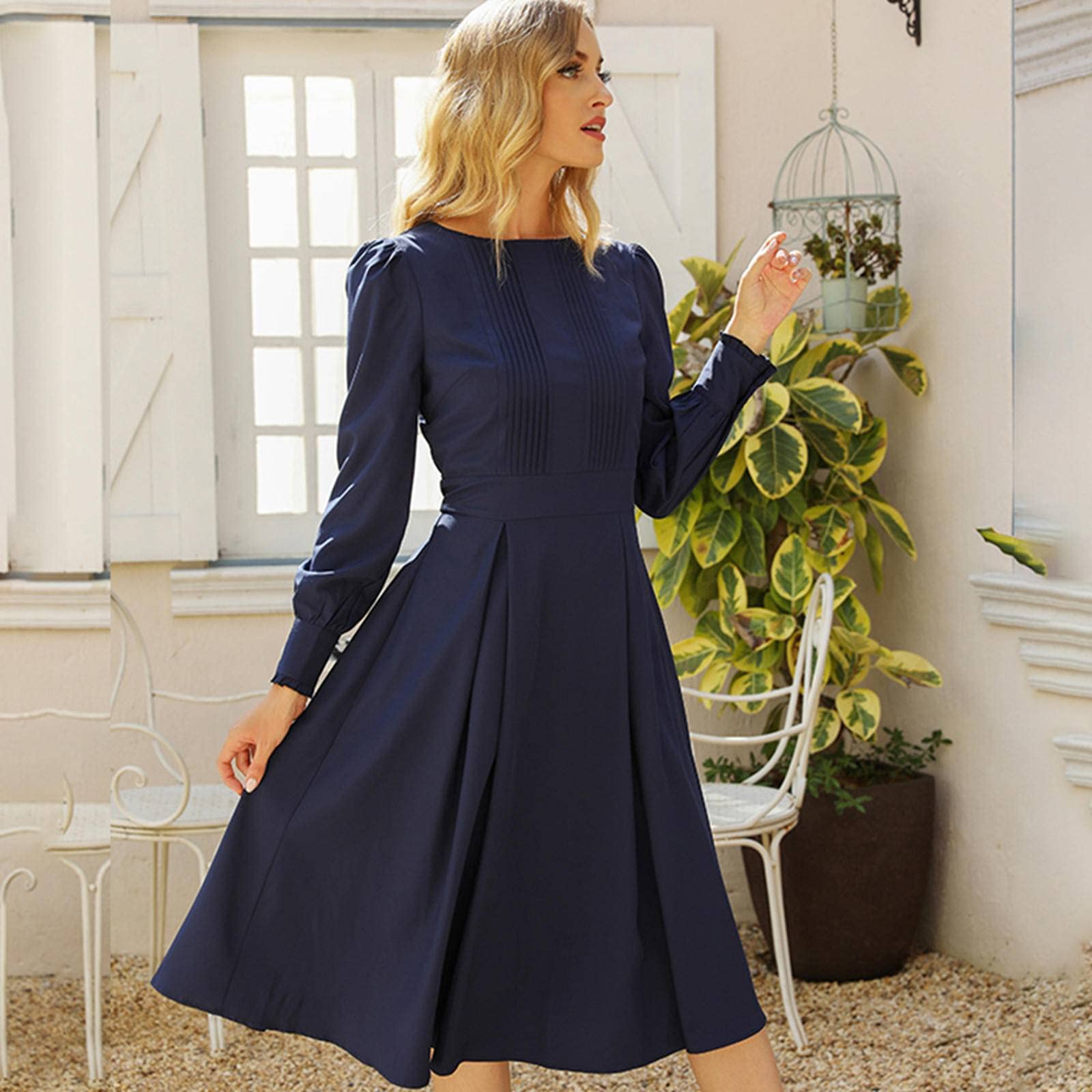 sachin and babi light blue dress Eslina 39000 Plus Size High Waist Elastic Wide Leg Combed Cotton Trousers