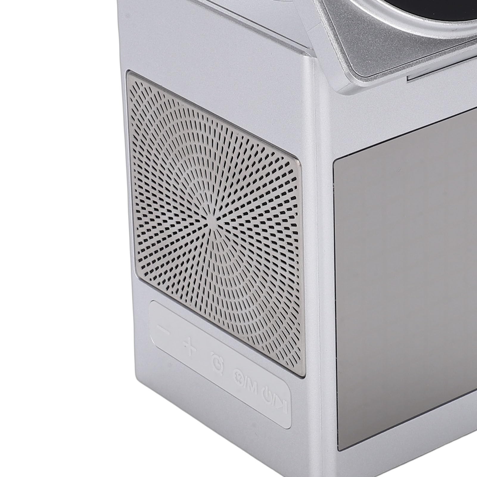 Cryfokt Station de Charge sans Fil 3-en-1 avec Haut-Parleur et Réveil, pour