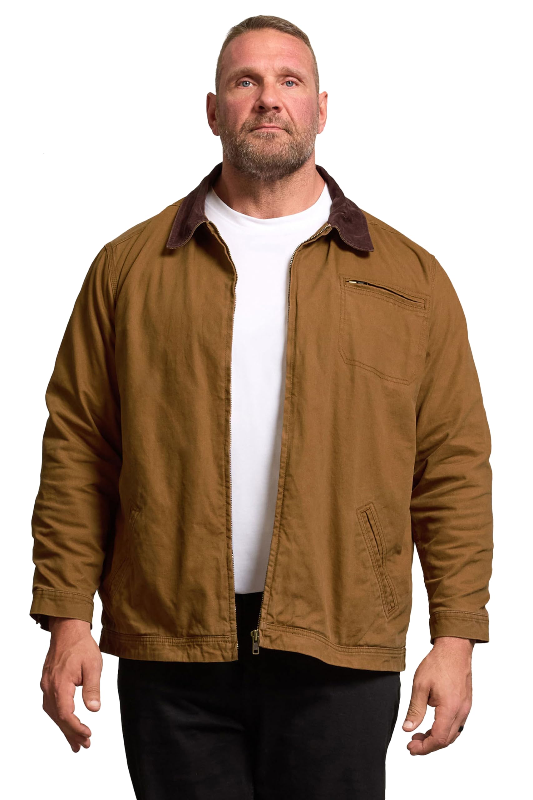BadRhino Men's Worker Jacket - Brown - 2XL