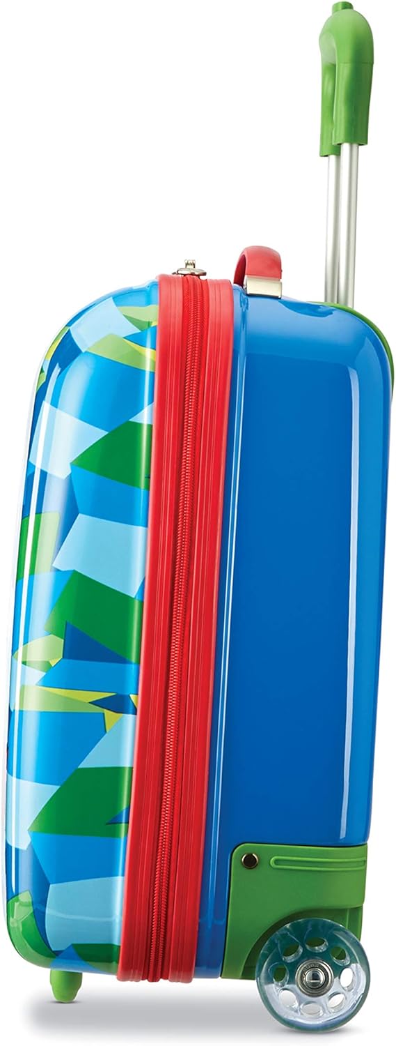  | American Tourister Kids' Disney Hardside Upright Luggage, Mickey Mouse 2, Carry-On 16-Inch | Kids' Luggage