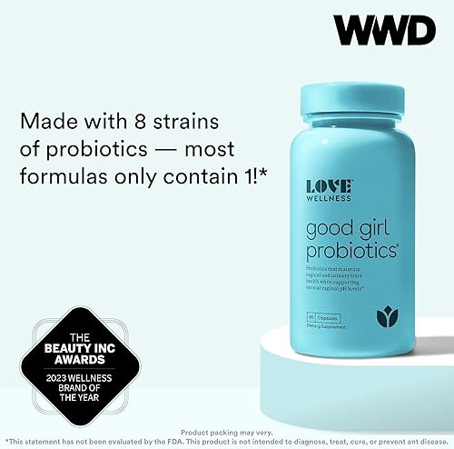 Miniatura 6 de Love Wellness The Killer, Good Girl Probiotics, limpiador equilibrante de pH  Supositorios de ácido bórico, prebióticos vaginales, lavado femenino